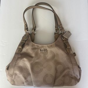 NWOT Vintage Coach Bag! Monogram Coach Purse.